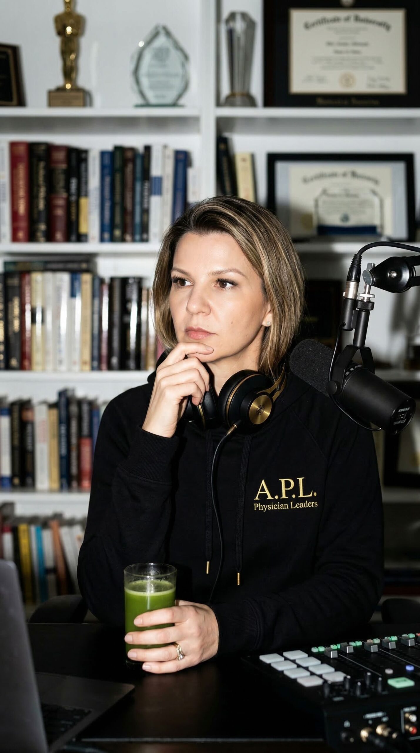 Medical stethoscope on a journal representing clinical expertise